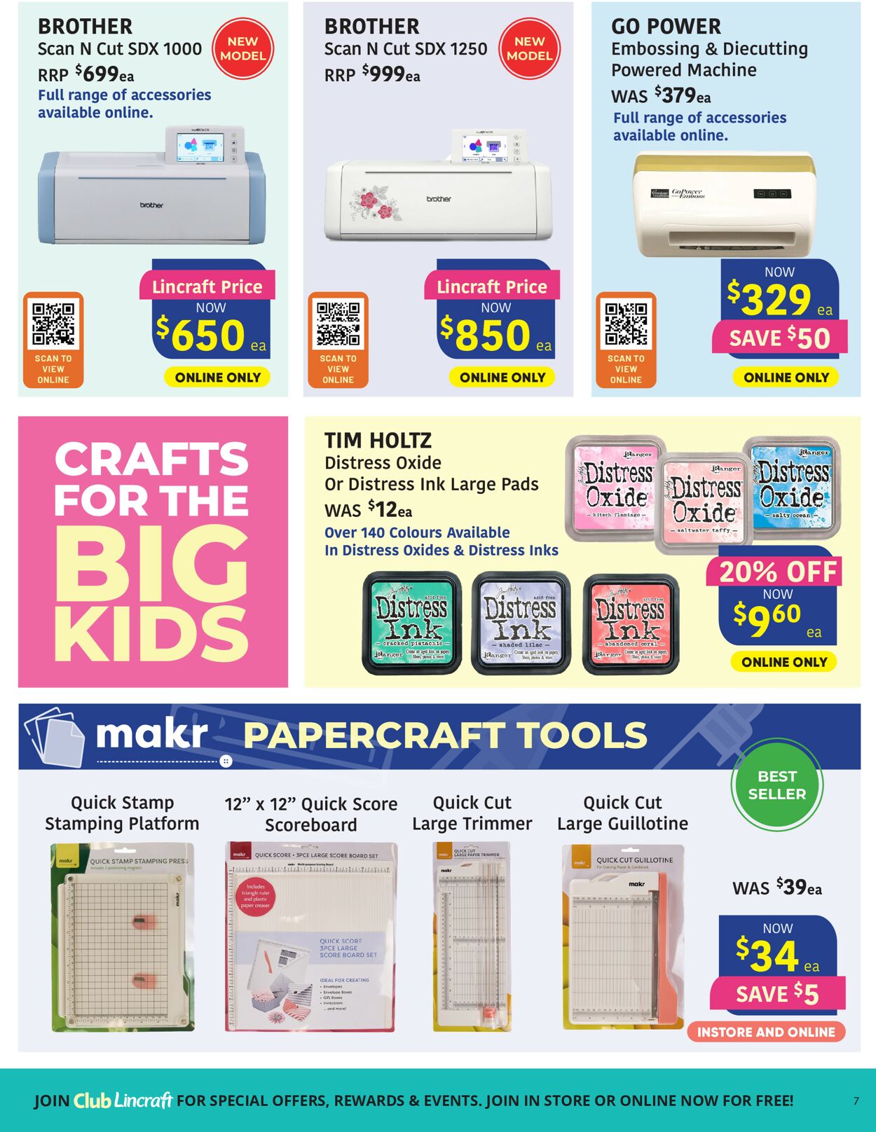 Lincraft Catalogue - 19/09-02/10/2022 (Page 7)
