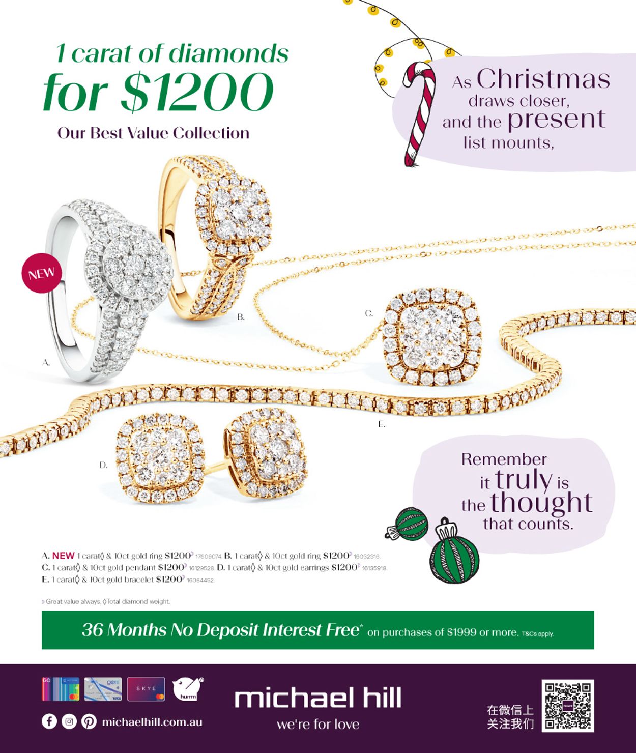 Michael Hill - Christmas 2020 Catalogue - 30/11-27/12/2020 (Page 12)
