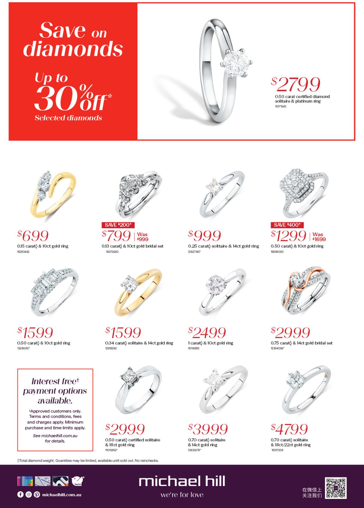Michael Hill - New Year Sale 2021 Catalogue - 03/01-17/01/2021 (Page 8)
