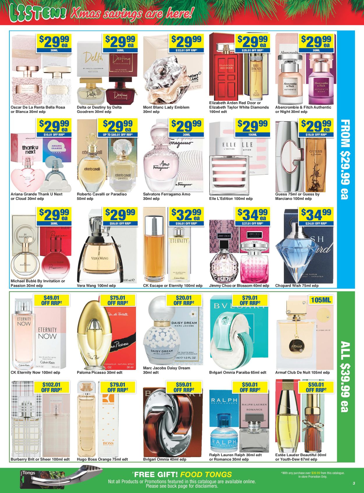 My Chemist - Christmas 2020 Catalogue - 30/11-24/12/2020 (Page 3)