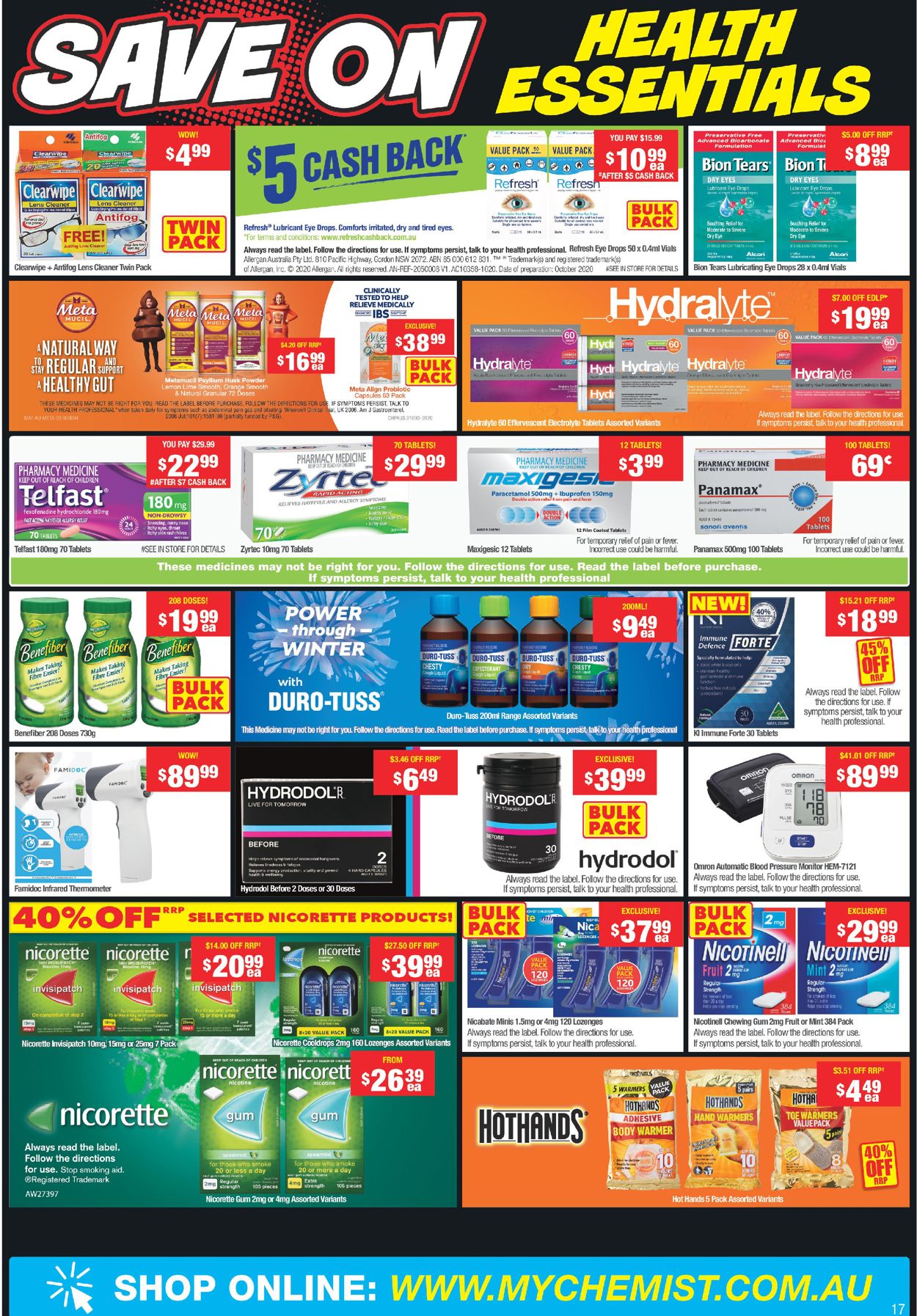 My Chemist - Boxing Day 2020 Catalogue - 26/12-31/12/2020 (Page 17)