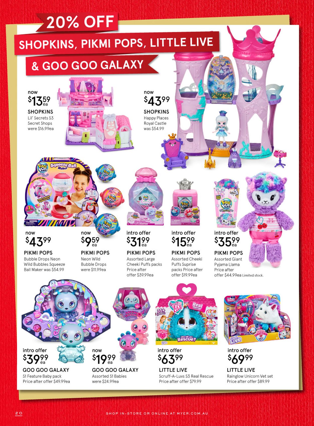 Myer Catalogue - 12/11-24/12/2019 (Page 20)