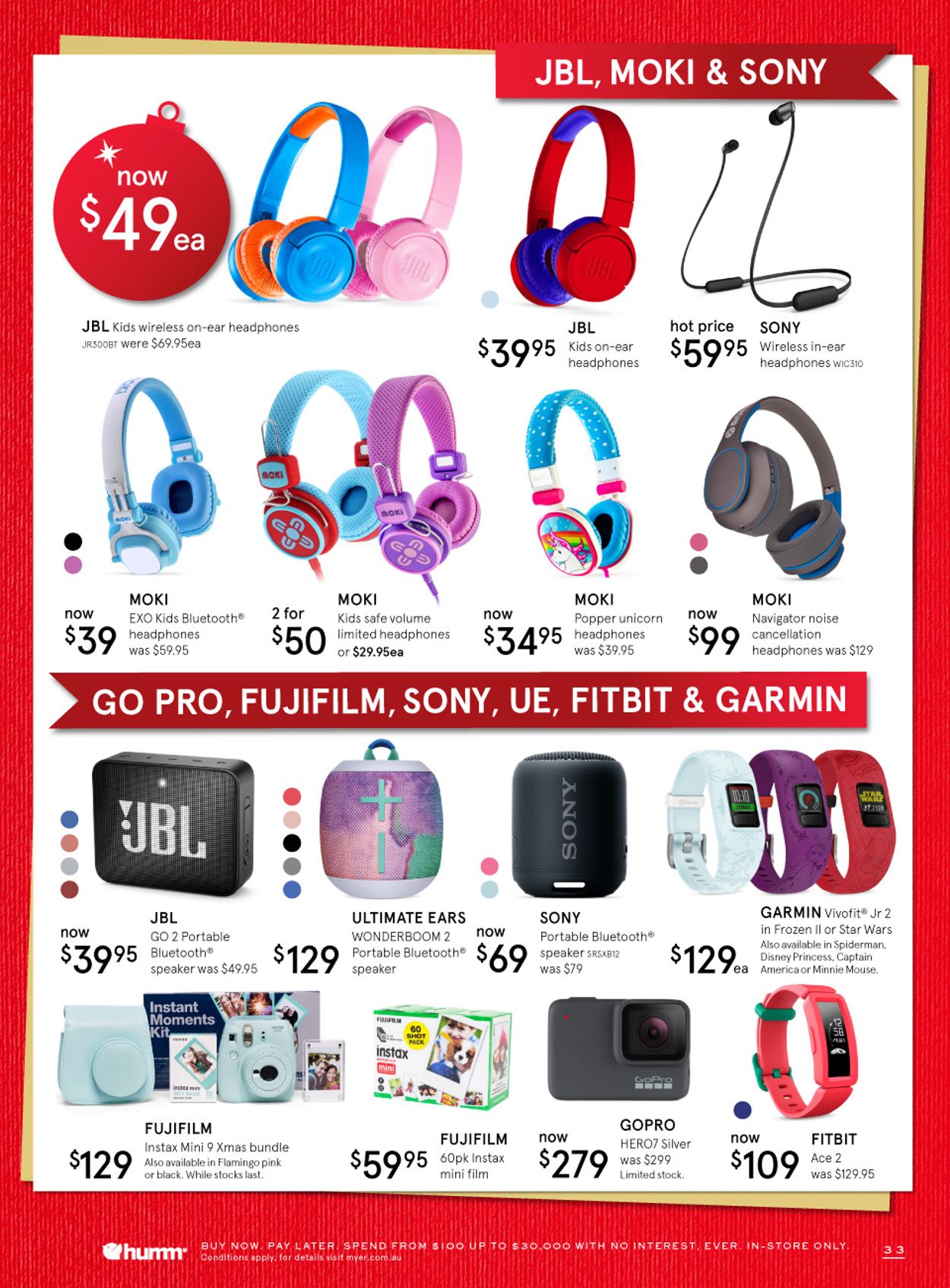 Myer Catalogue - 12/11-24/12/2019 (Page 33)