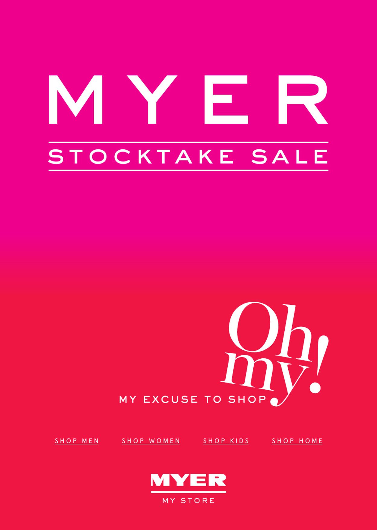Myer Catalogue - 02/01-27/01/2020
