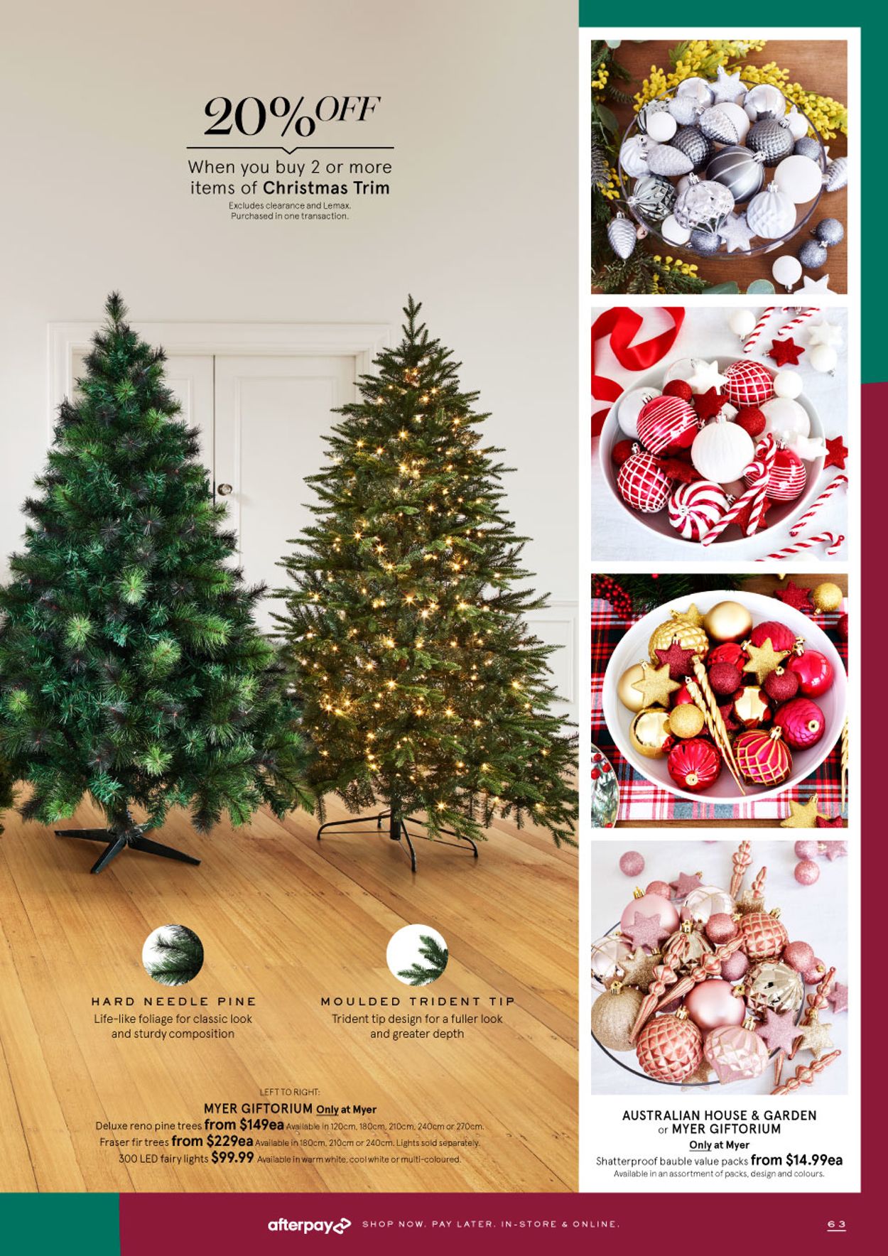 Myer Christmas 2020 Catalogue - 12/11-25/12/2020 (Page 63)