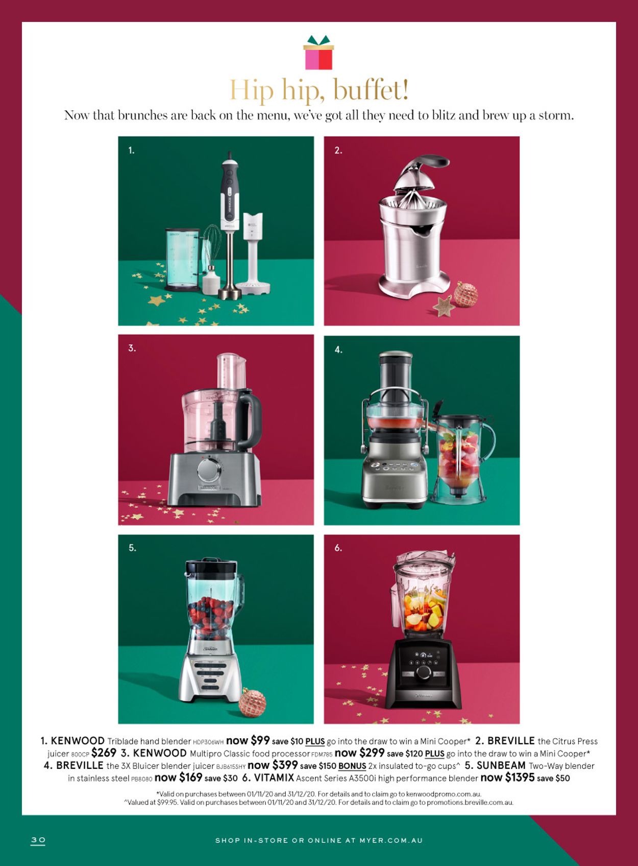 Myer - Christmas 2020 Catalogue - 08/12-24/12/2020 (Page 30)