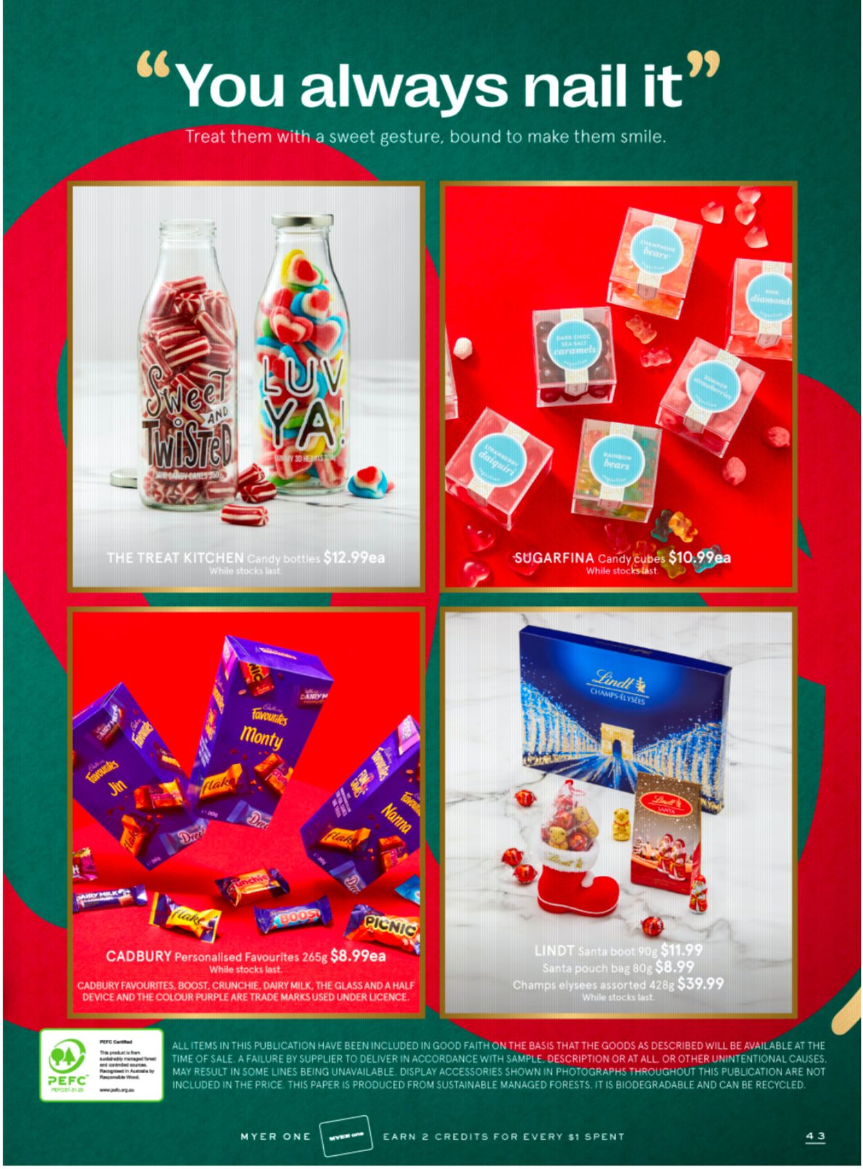 Myer HOLIDAYS 2021 Catalogue - 02/12-24/12/2021 (Page 43)