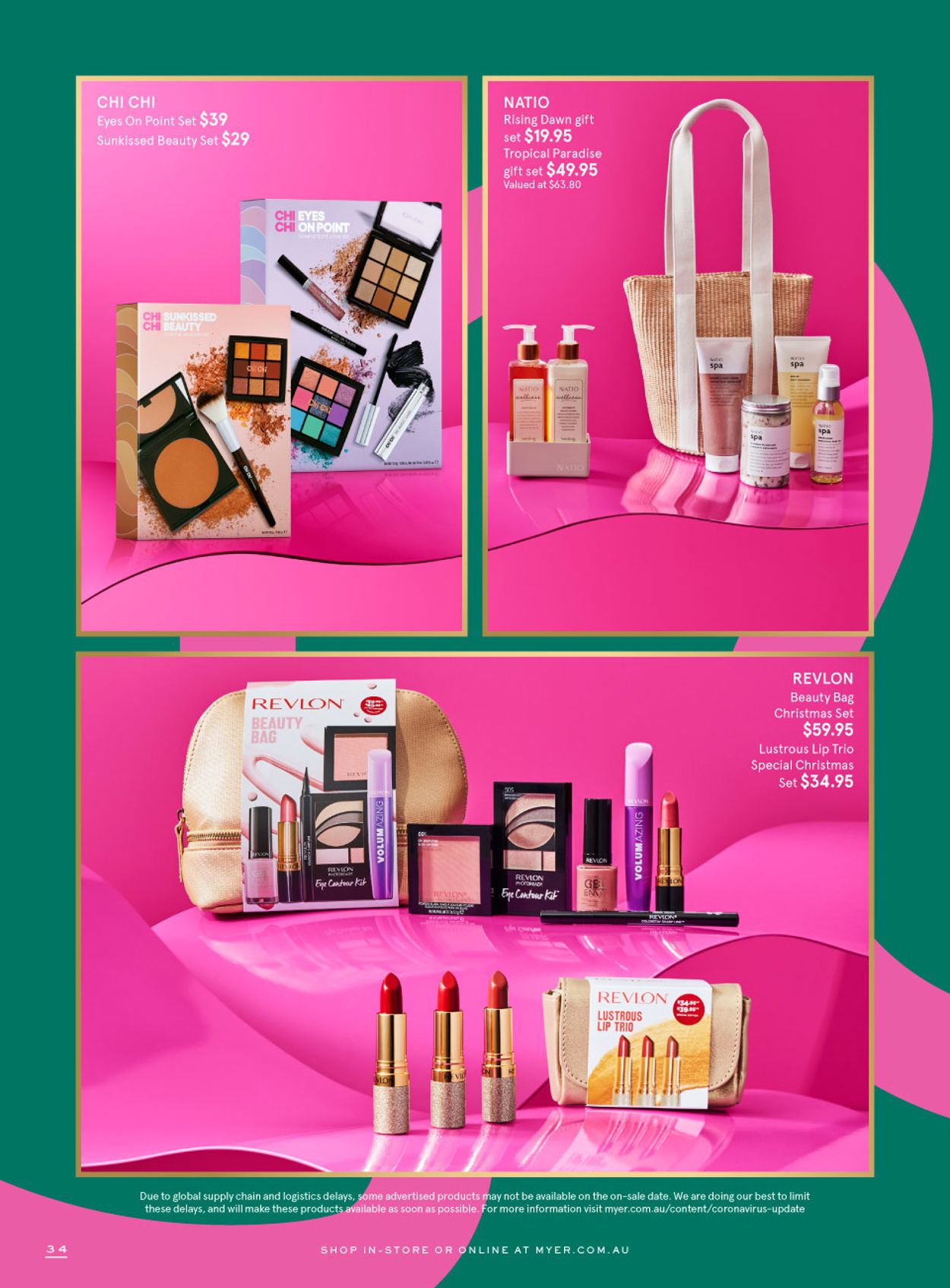 Myer HOLIDAYS 2021 Catalogue - 02/11-24/12/2021 (Page 34)