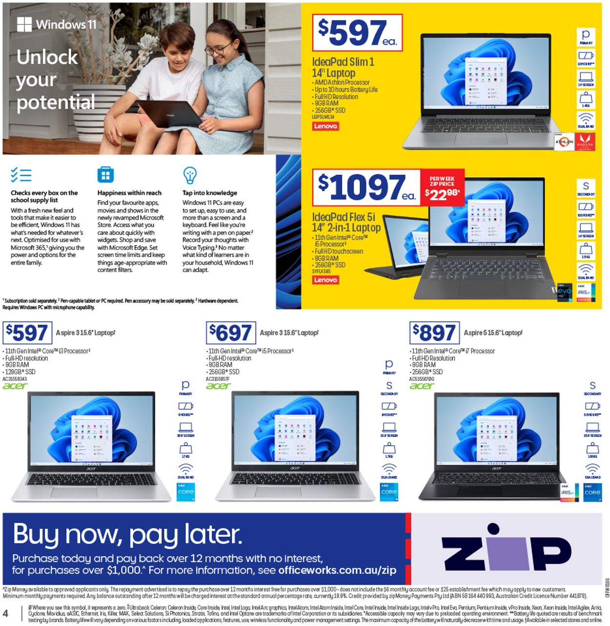 Officeworks Catalogue - 22/12-05/02/2023 (Page 4)