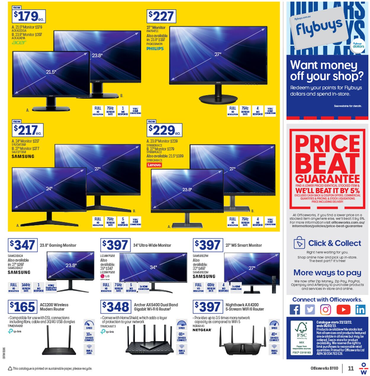 Officeworks Catalogue - 22/12-05/02/2023 (Page 11)
