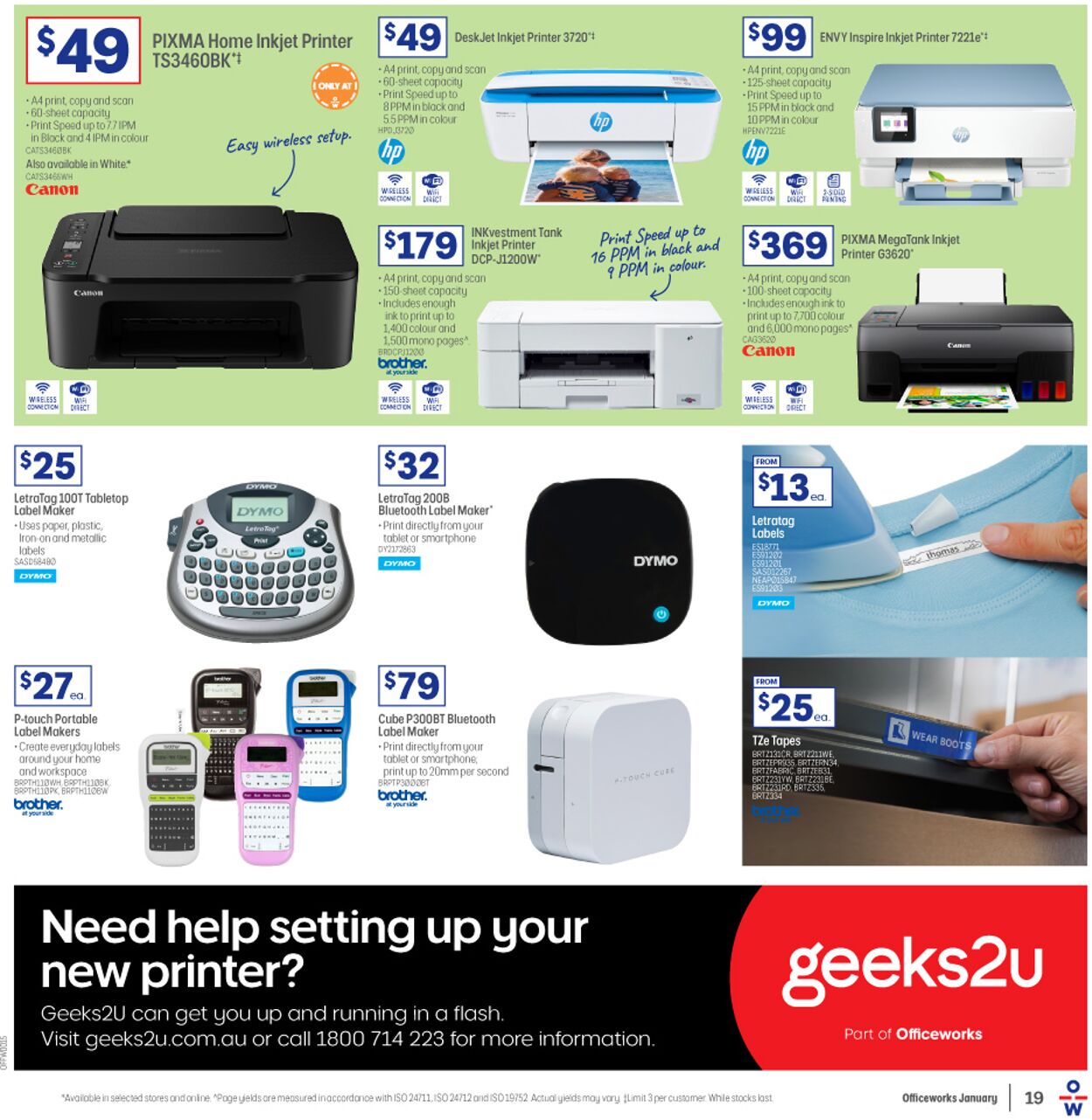Officeworks Catalogue - 25/12-04/01/2023 (Page 19)