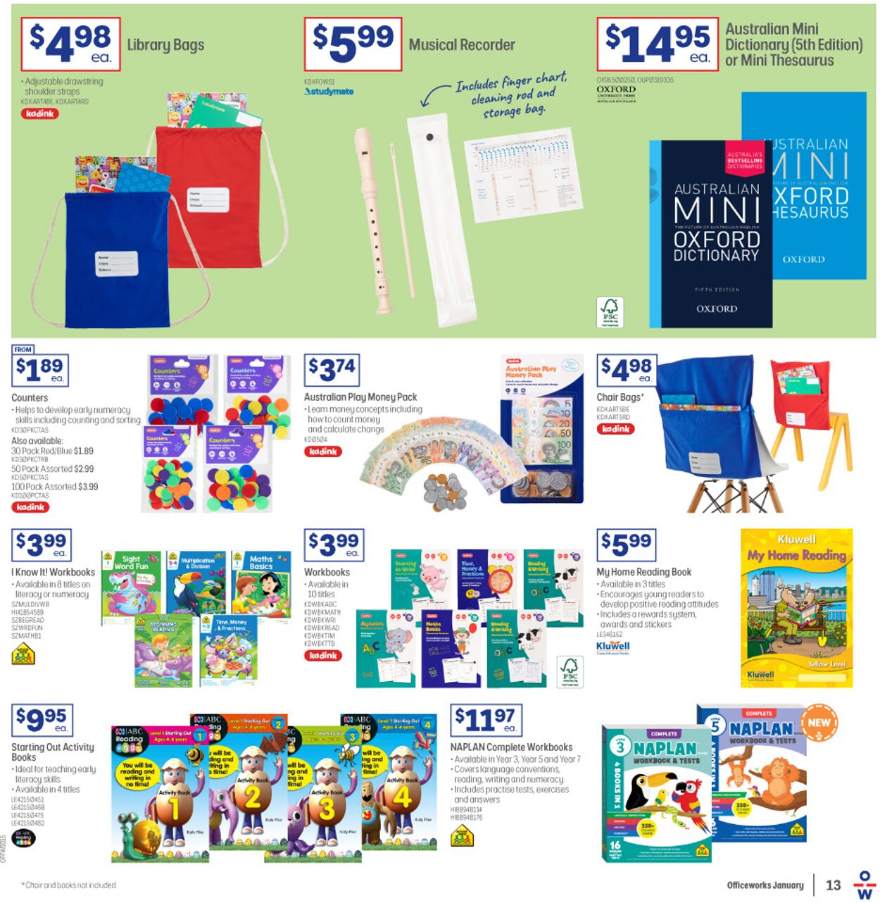 Officeworks Catalogue - 05/01-19/01/2023 (Page 14)