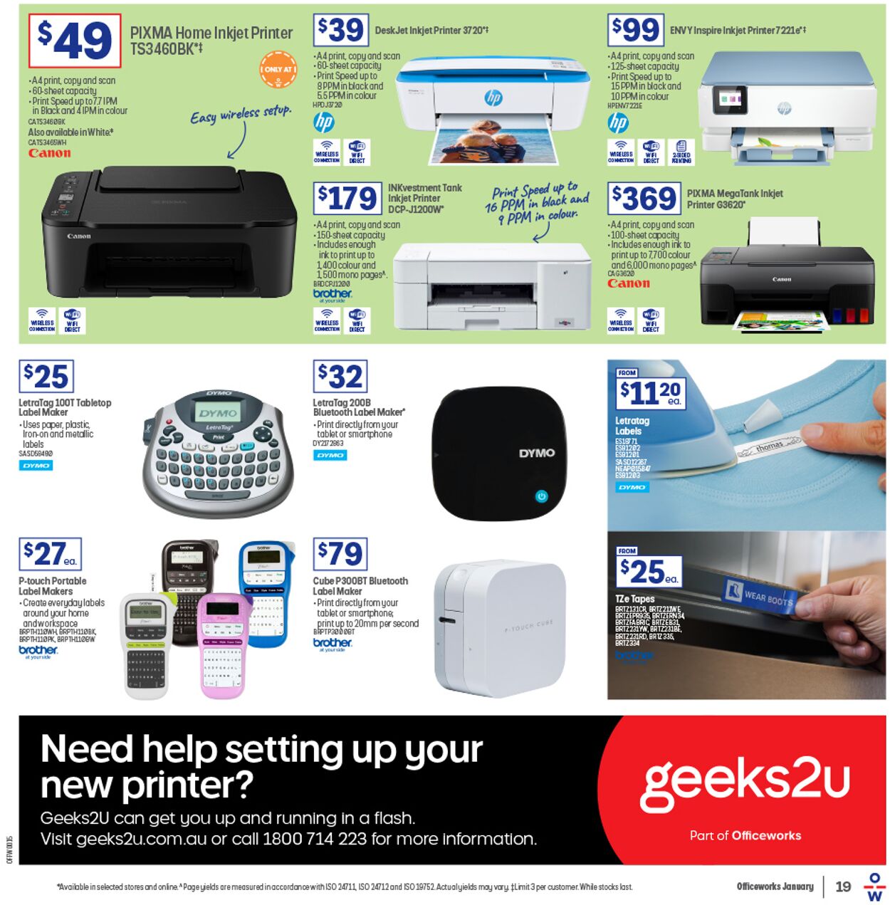 Officeworks Catalogue - 05/01-19/01/2023 (Page 20)
