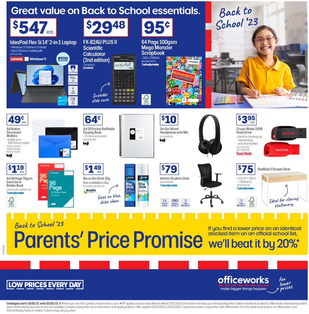 Officeworks Catalogue - 19/01-02/02/2023