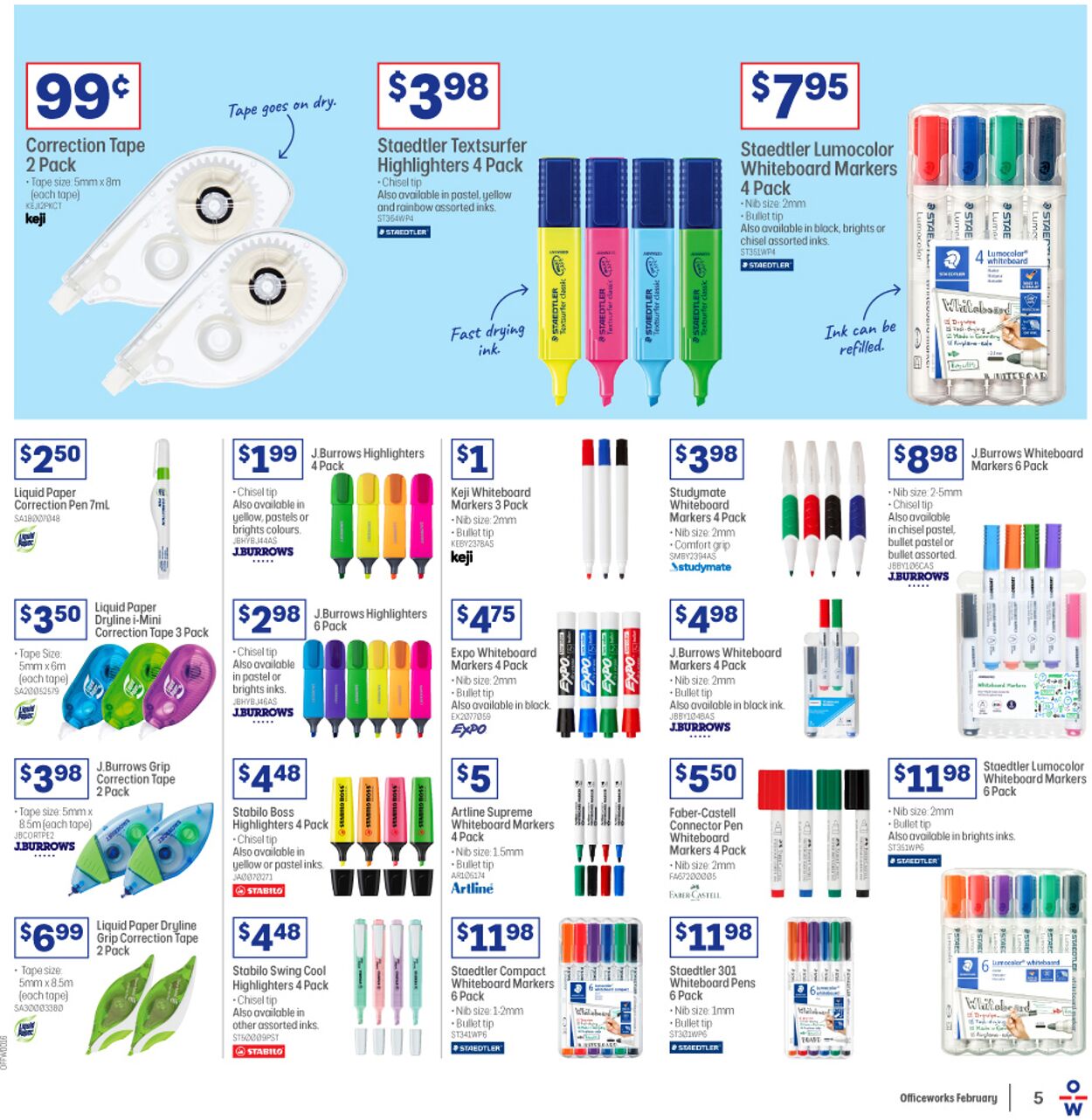 Officeworks Catalogue - 19/01-02/02/2023 (Page 5)