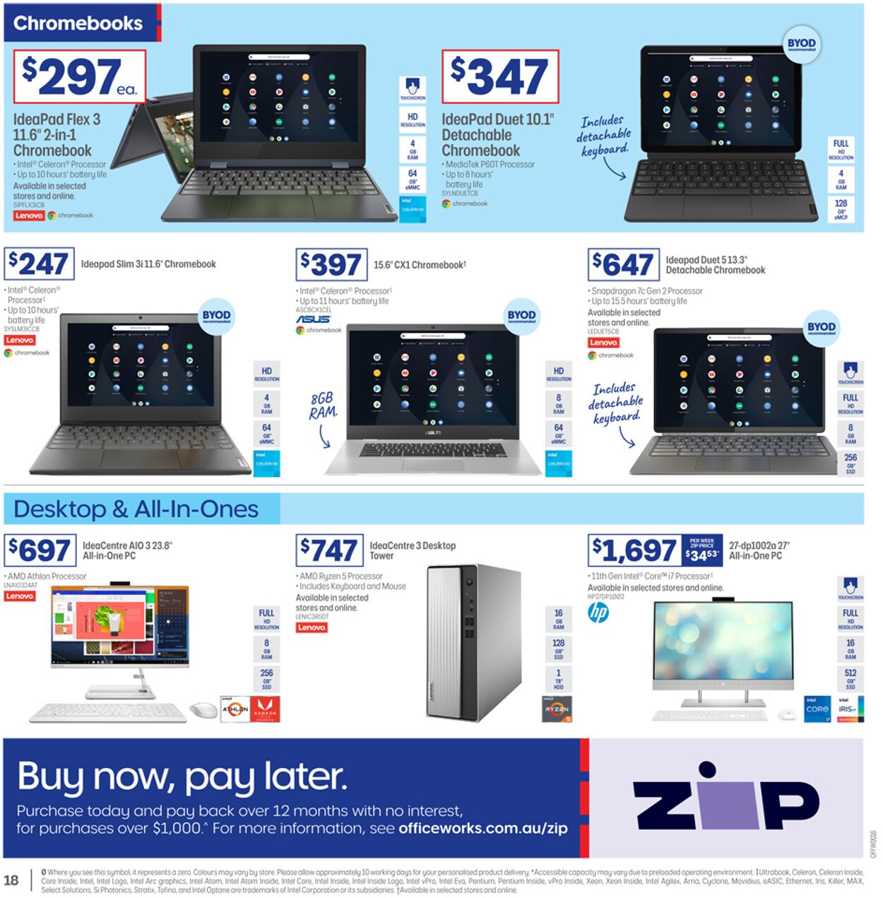 Officeworks Catalogue - 19/01-02/02/2023 (Page 18)