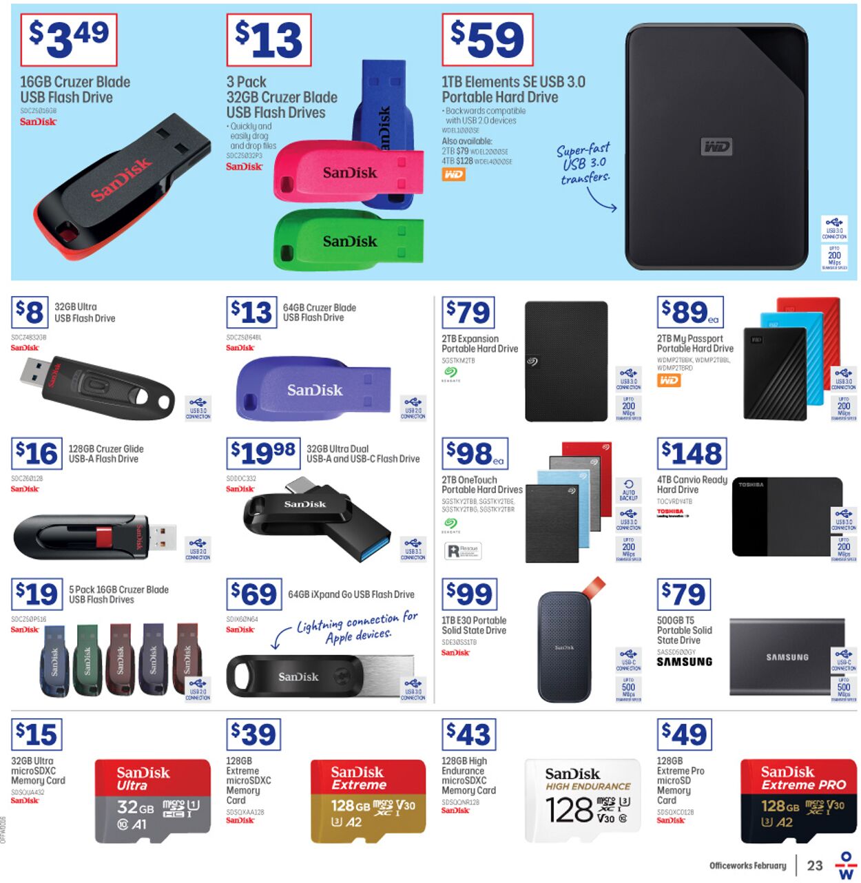 Officeworks Catalogue - 19/01-02/02/2023 (Page 23)