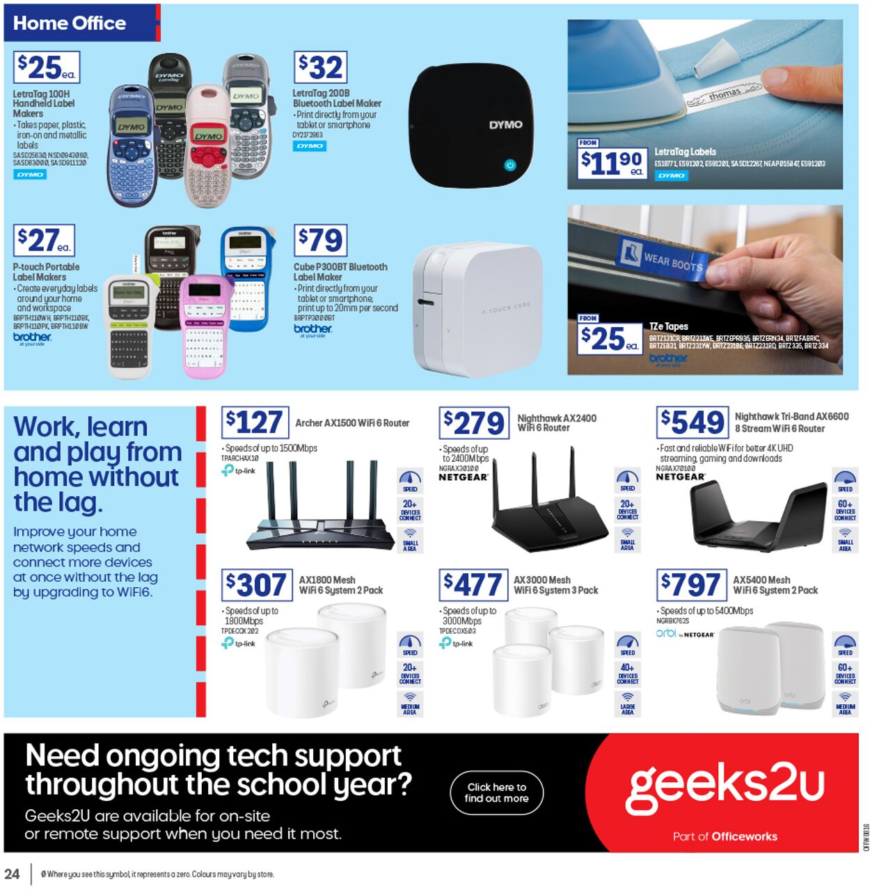 Officeworks Catalogue - 19/01-02/02/2023 (Page 24)