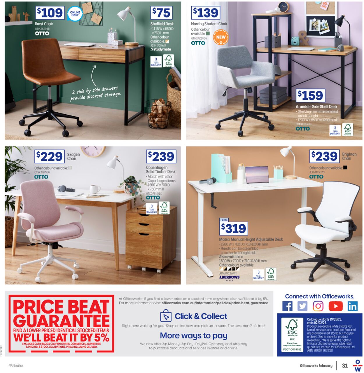 Officeworks Catalogue - 19/01-02/02/2023 (Page 31)