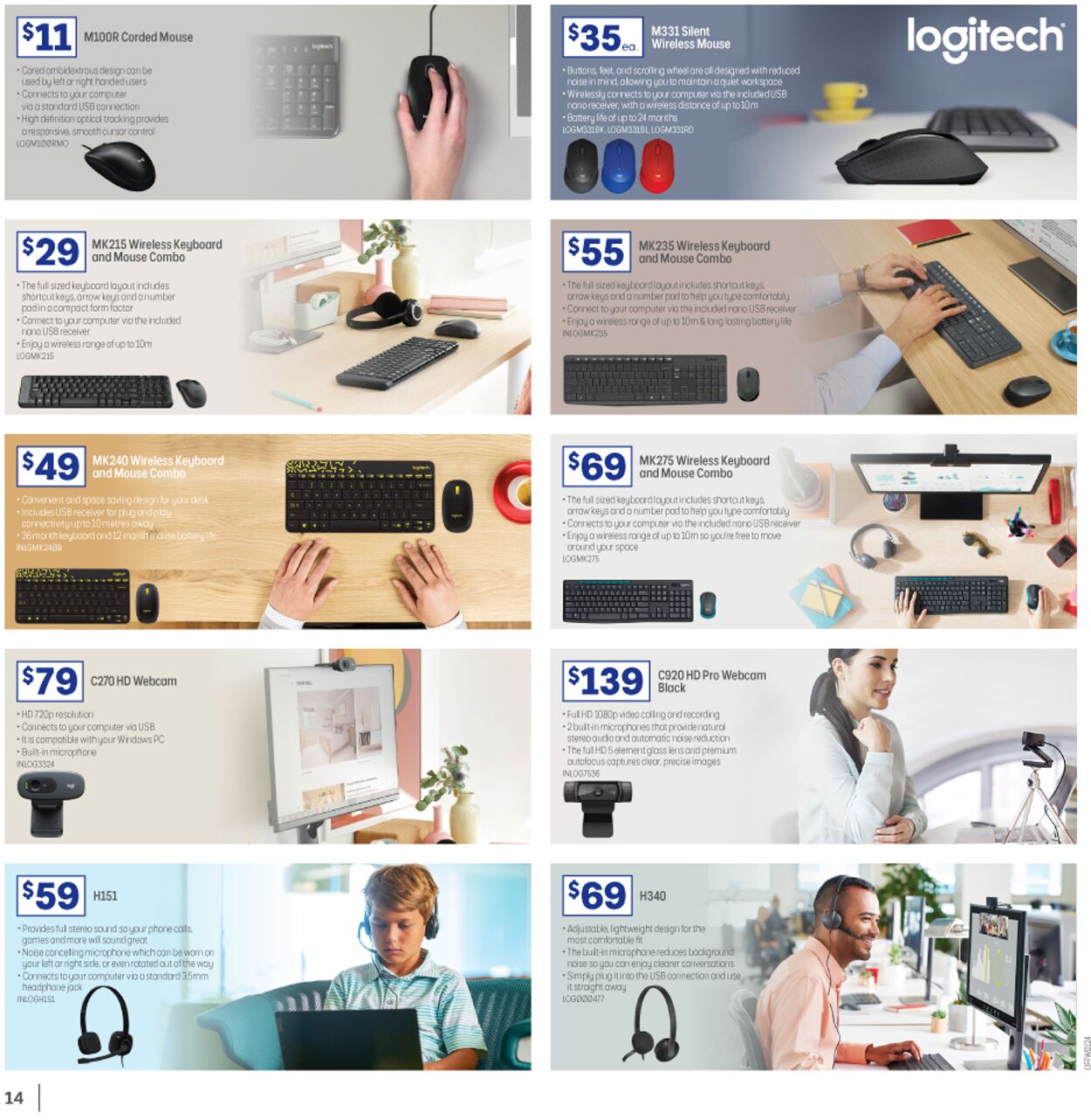 Officeworks Catalogue - 02/03-15/03/2023 (Page 14)