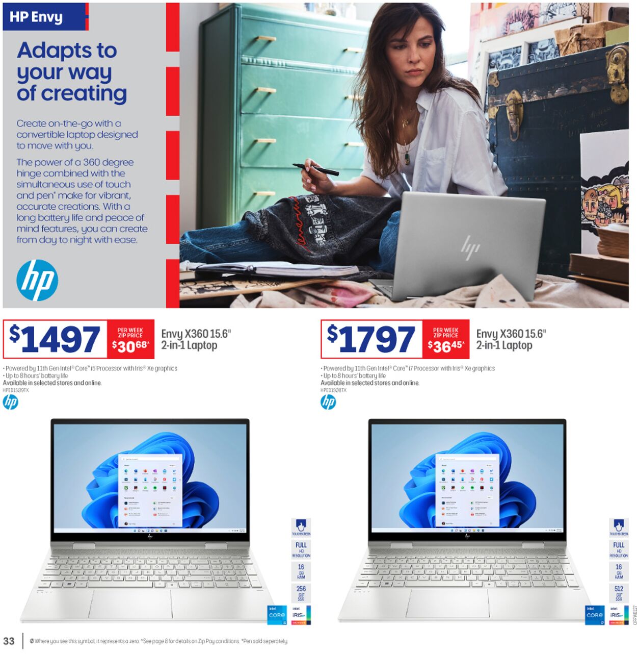 Officeworks Catalogue - 13/04-27/04/2023 (Page 33)