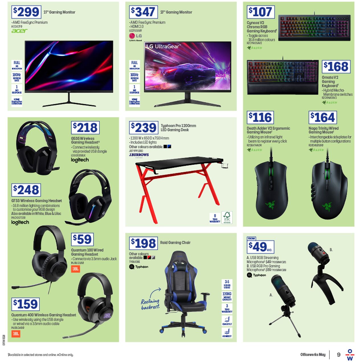 Officeworks Catalogue - 11/05-25/05/2023 (Page 9)