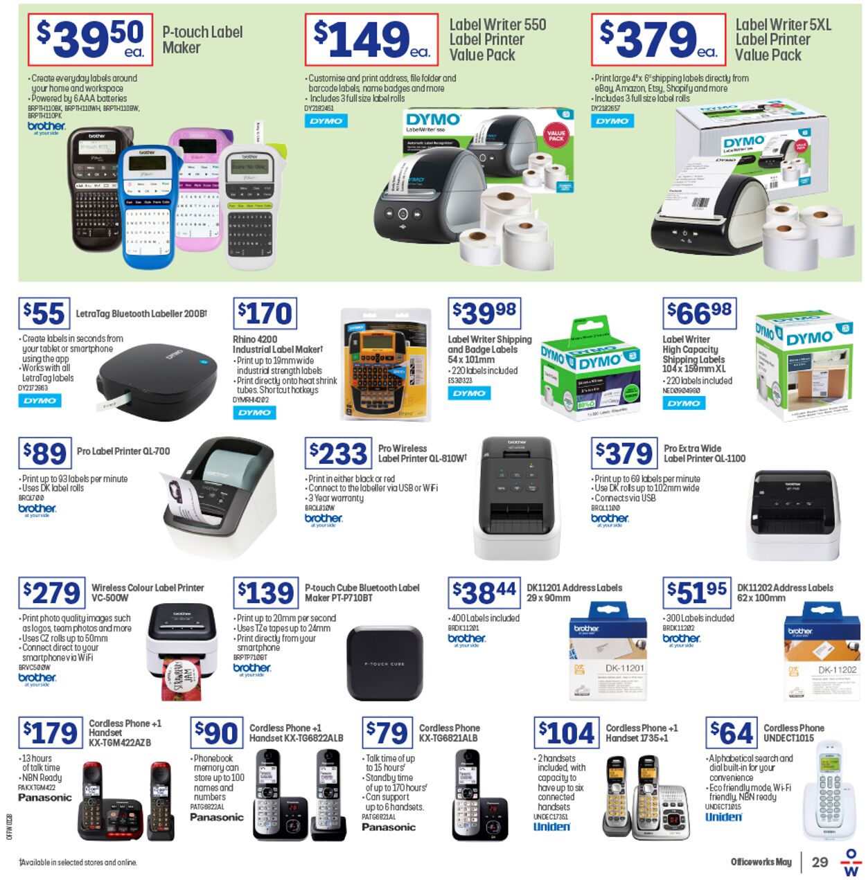 Officeworks Catalogue - 11/05-25/05/2023 (Page 29)
