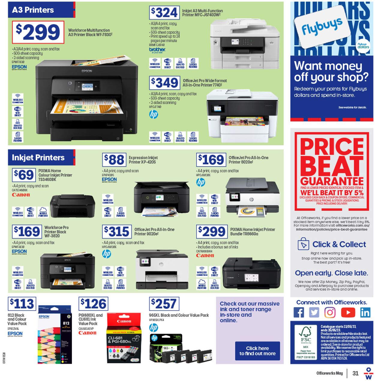 Officeworks Catalogue - 11/05-25/05/2023 (Page 31)