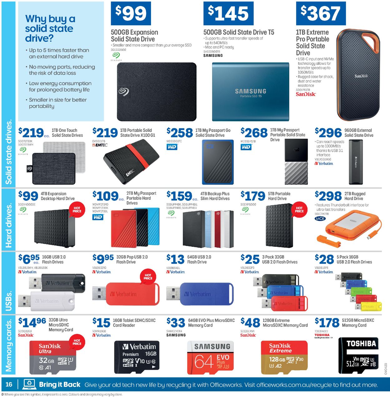 Officeworks Catalogue - 19/03-08/04/2020 (Page 16)