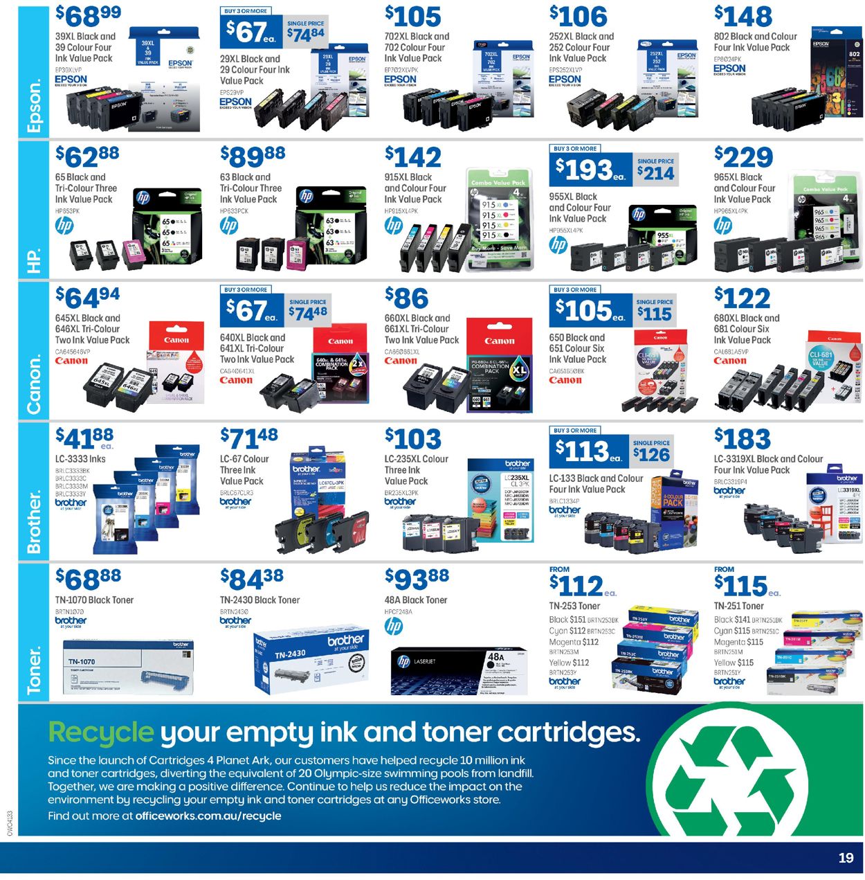 Officeworks Catalogue - 19/03-08/04/2020 (Page 19)