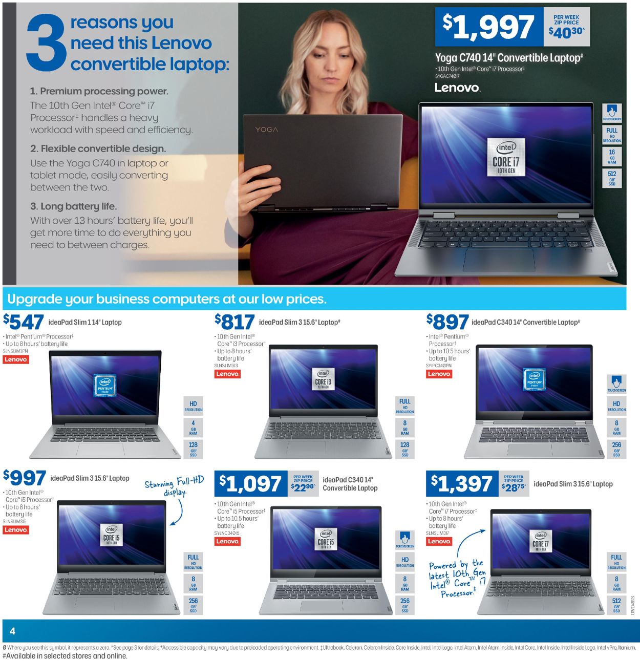 Officeworks Catalogue - 30/07-13/08/2020 (Page 4)