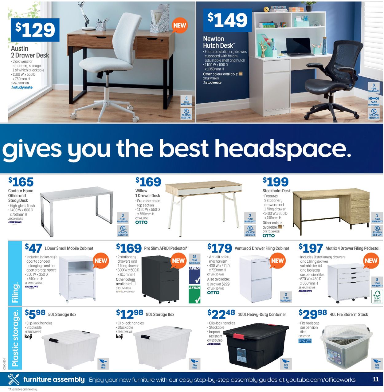 Officeworks Catalogue - 17/09-01/10/2020 (Page 11)
