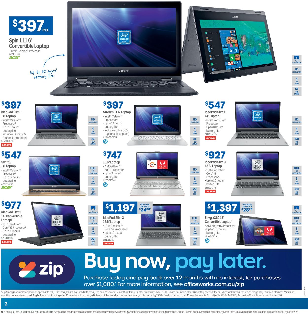 Officeworks Black Friday 2020 Catalogue - 19/11-02/12/2020 (Page 2)