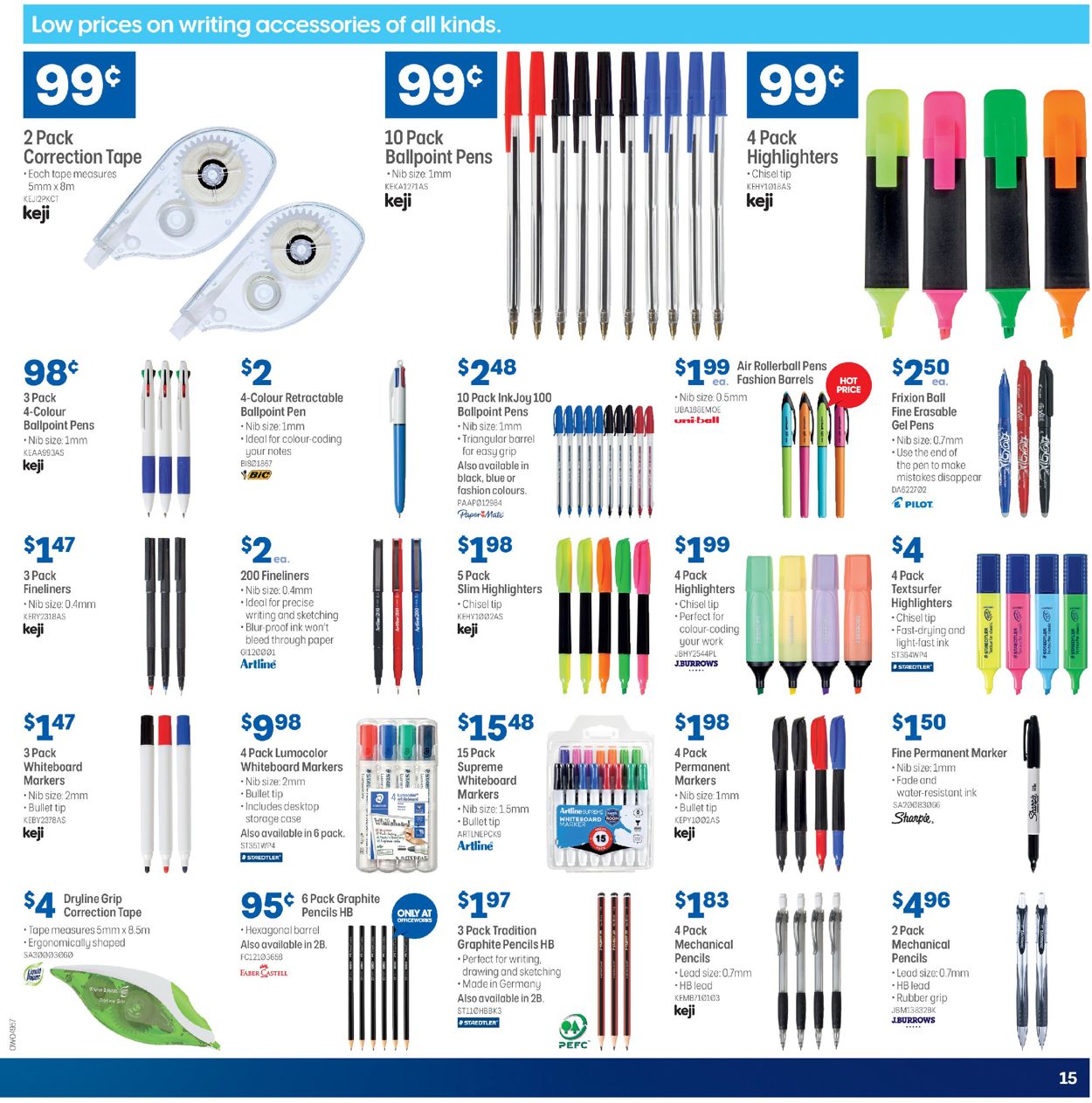 Officeworks Black Friday 2020 Catalogue - 19/11-02/12/2020 (Page 15)