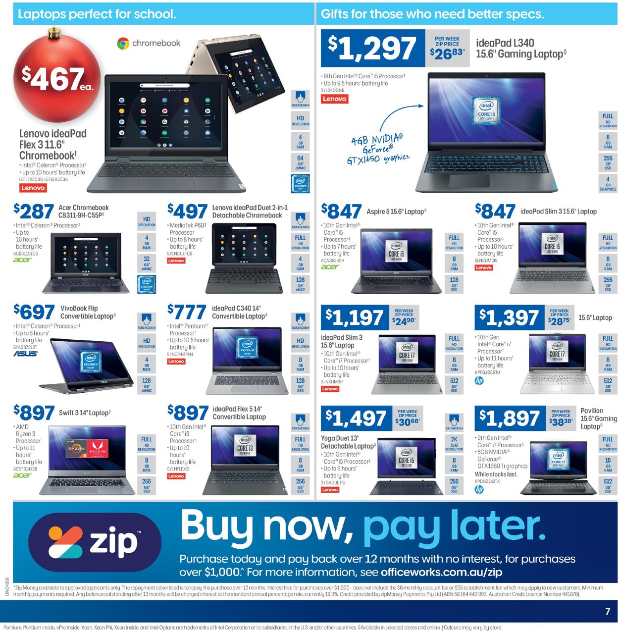 Officeworks - Christmas 2020 Catalogue - 03/12-16/12/2020 (Page 7)