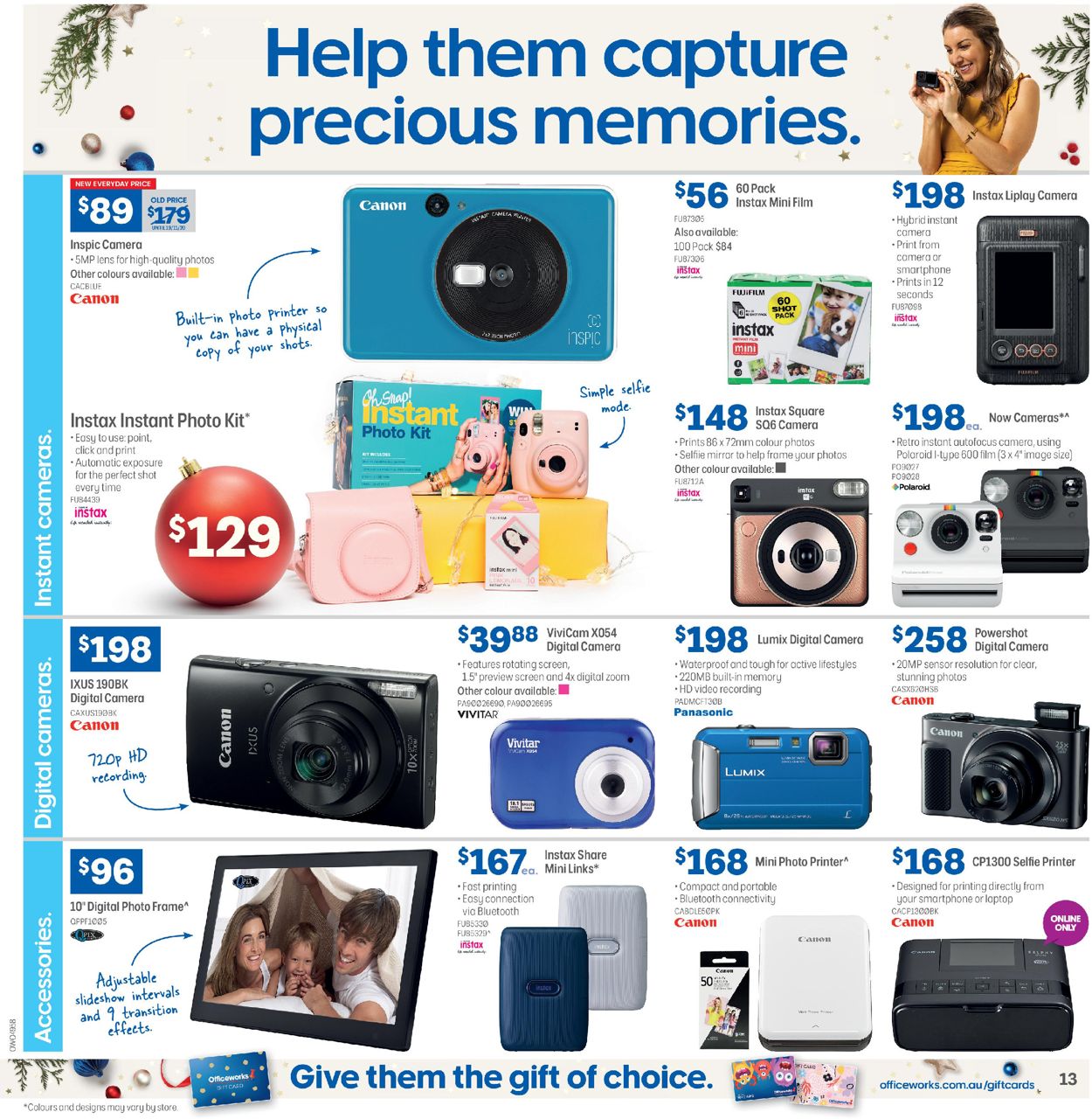 Officeworks - Christmas 2020 Catalogue - 03/12-16/12/2020 (Page 13)