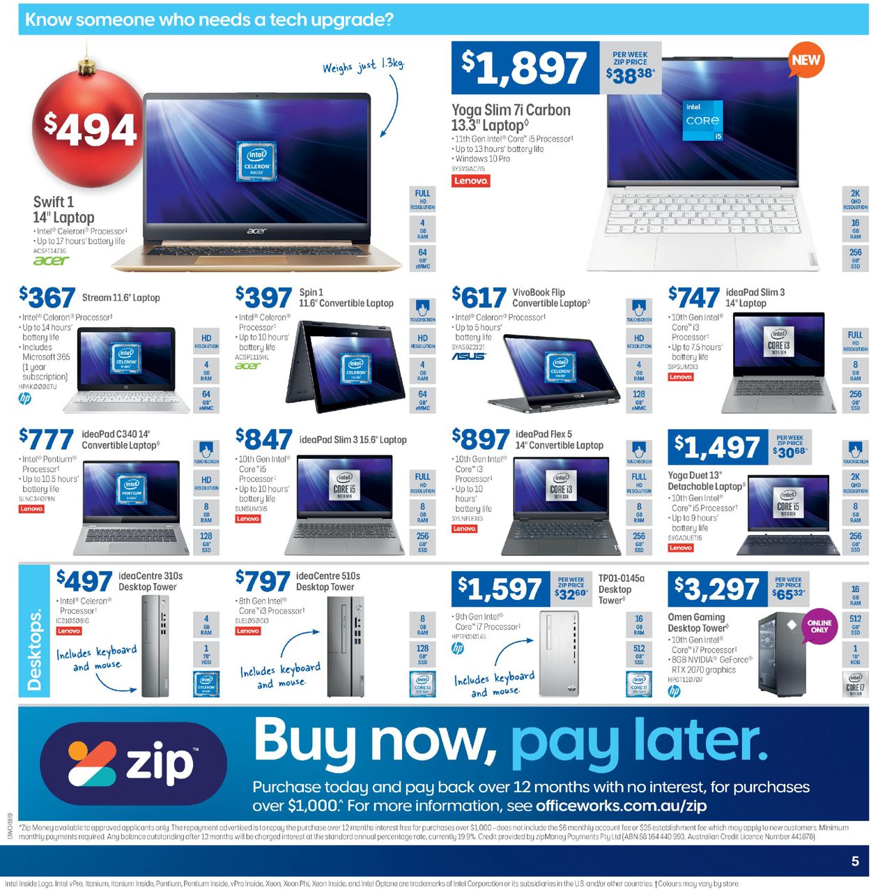 Officeworks - Christmas 2020 Catalogue - 17/12-24/12/2020 (Page 5)