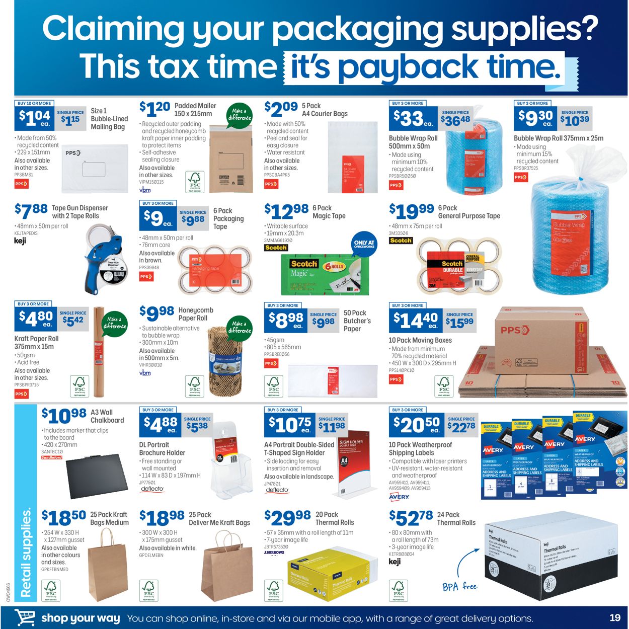 Officeworks Catalogue - 17/06-30/06/2021 (Page 19)