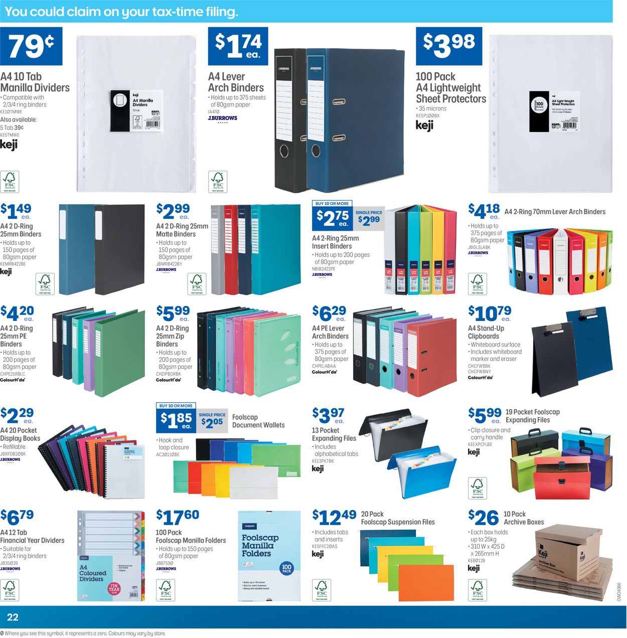 Officeworks Catalogue - 17/06-30/06/2021 (Page 22)