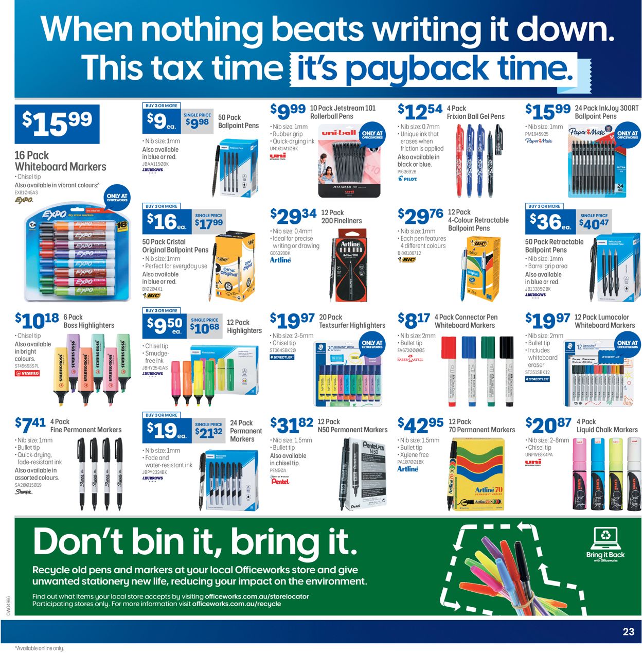 Officeworks Catalogue - 17/06-30/06/2021 (Page 23)