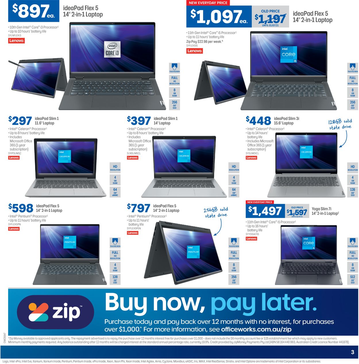 Officeworks Catalogue - 08/07-22/07/2021 (Page 3)