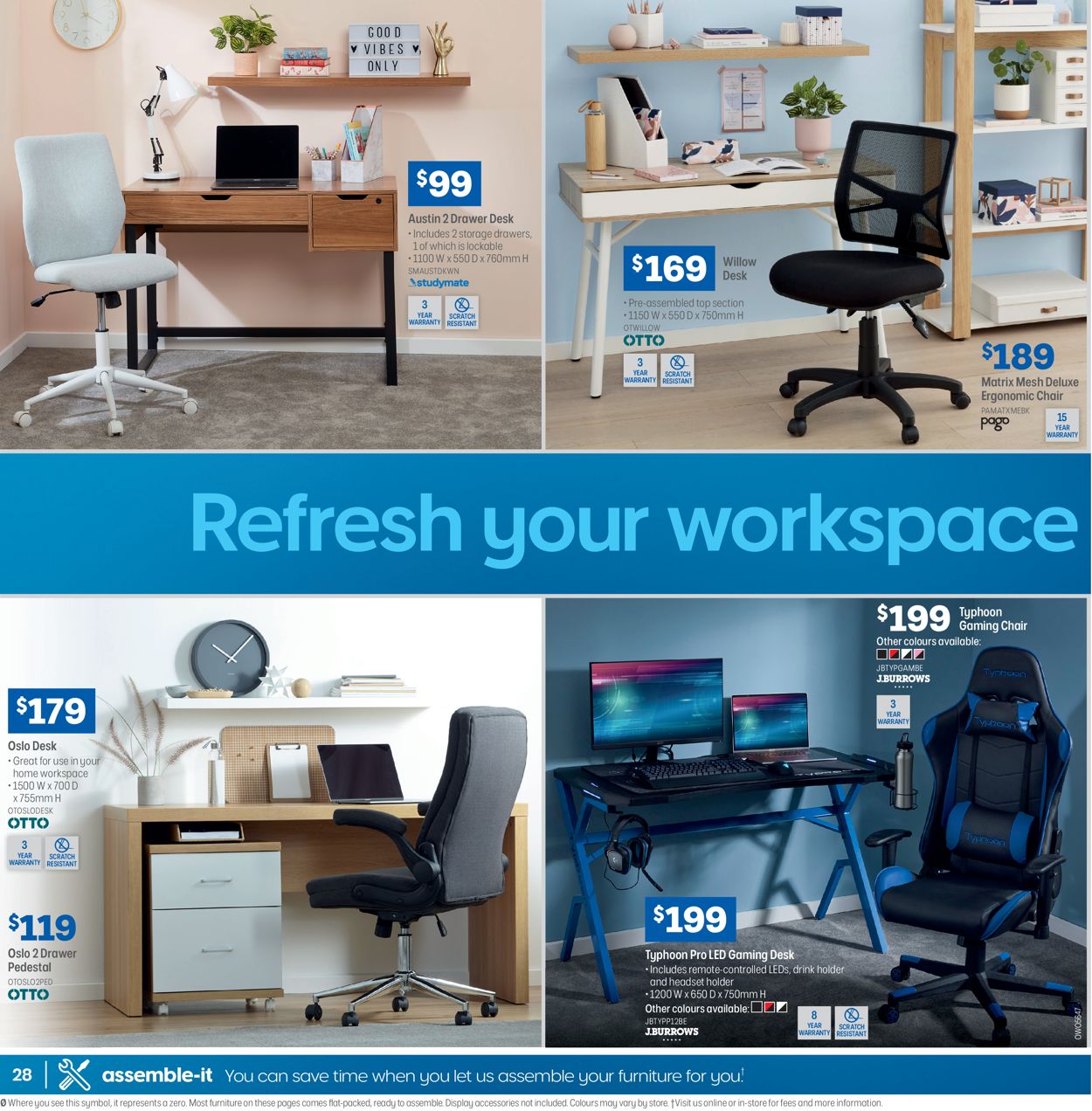 Officeworks Catalogue - 08/07-22/07/2021 (Page 28)