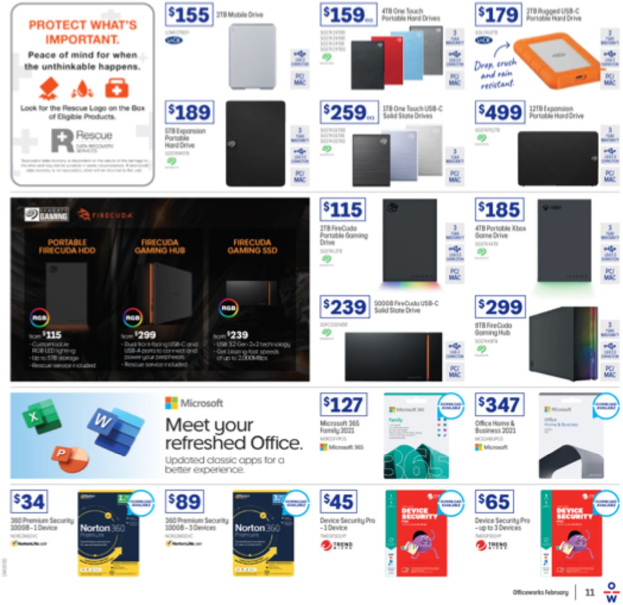 Officeworks Catalogue - 17/02-03/03/2022 (Page 12)