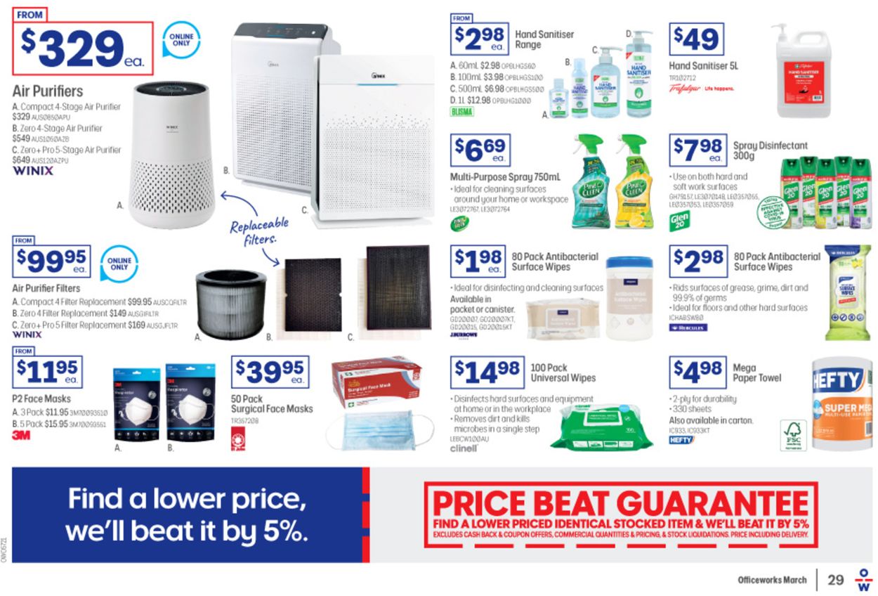 Officeworks Catalogue - 24/03-07/04/2022 (Page 29)