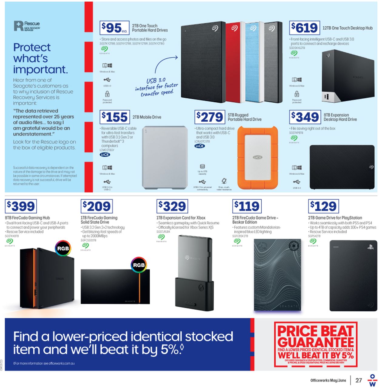 Officeworks Catalogue - 26/05-09/06/2022 (Page 27)