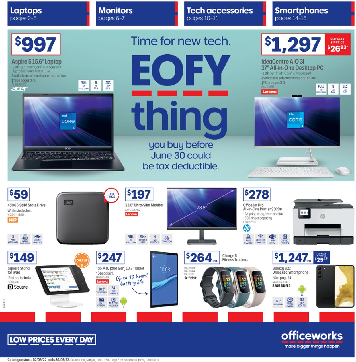 Officeworks Catalogue - 02/06-30/06/2022