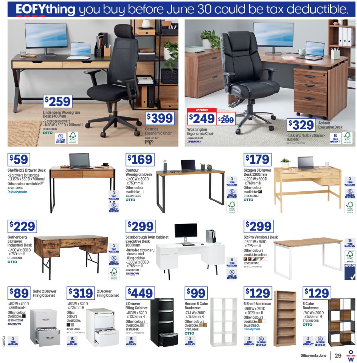 Officeworks Catalogue - 16/06-30/06/2022 (Page 29)