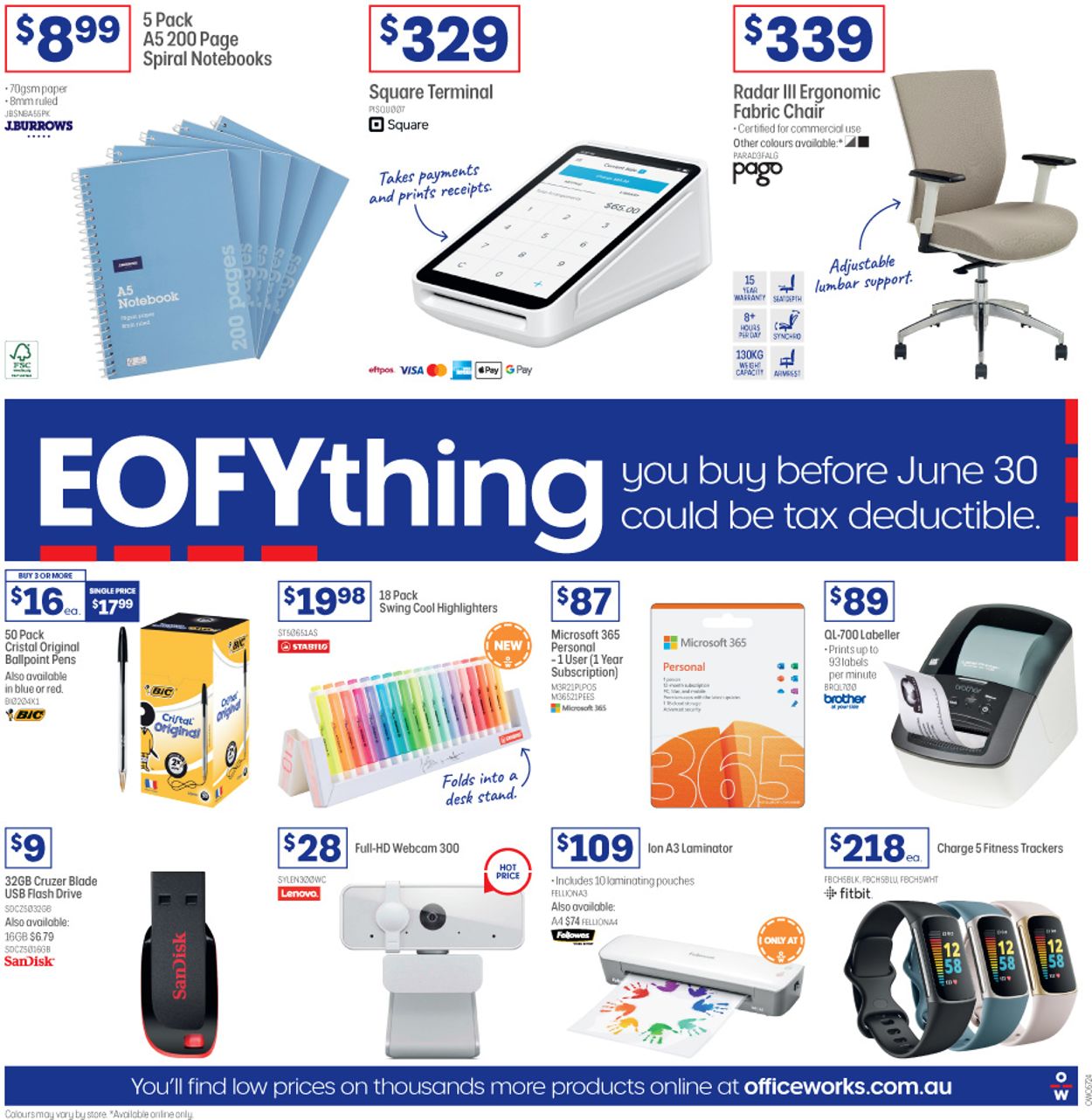 Officeworks Catalogue - 16/06-30/06/2022 (Page 32)