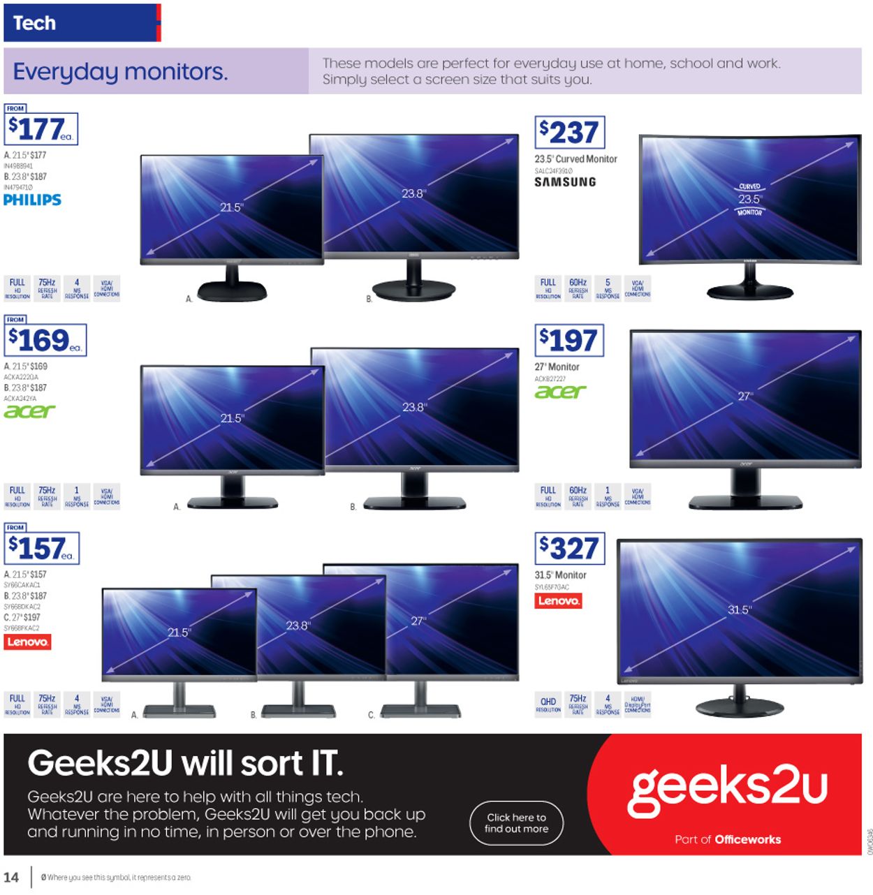 Officeworks Catalogue - 07/07-21/07/2022 (Page 14)