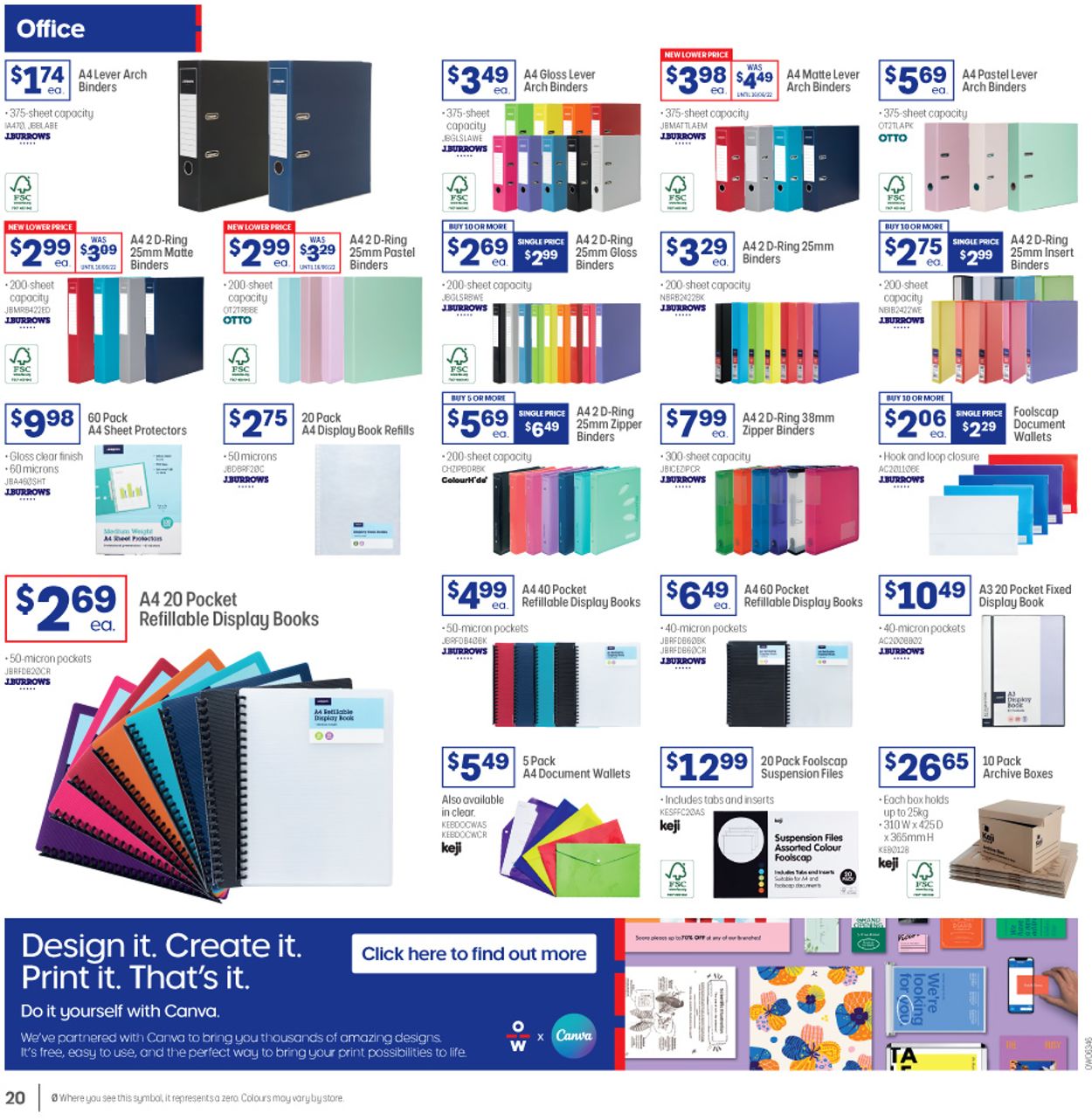Officeworks Catalogue - 07/07-21/07/2022 (Page 20)